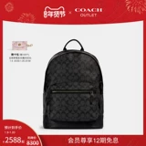 [Новогодний подарок] Мужской классический рюкзак большой вместимости COACH/Coach Outlet для пресбиопии WEST