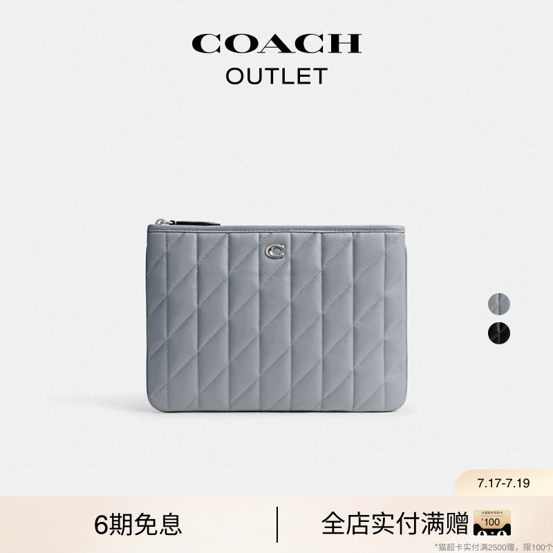 COACH Outlet Women's Pillow Quilted No. 28 Handbag