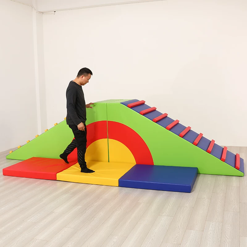 Soft equipment sensorics, tape for training, slide, early education, can climb, physical training