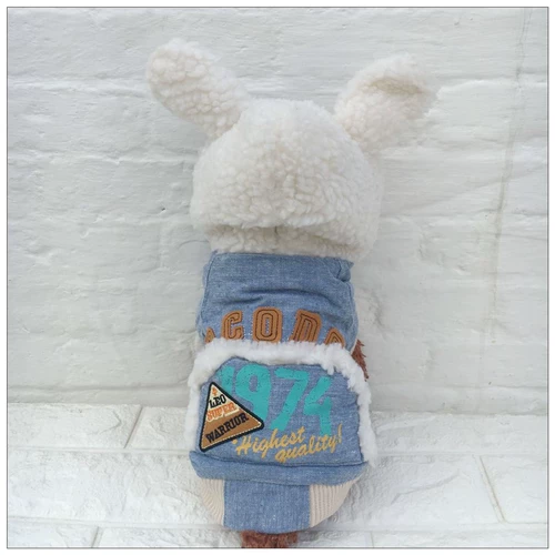 Новый 2021 сгущенная собачья щенка для щенка одежда для петти