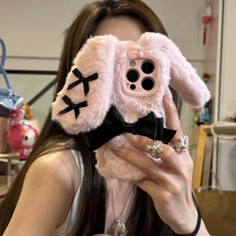 Suitable for Apple, Huawei, Vivo, Honor, Oppo, Xiaomi, Plush Bunny Ears 17 Phone Case, 16 Trendy iPhone 15/14 Full Cover, 12/11 Autumn/Winter Xr/7P Soft Case 8 Suitable for Apple, Huawei, Vivo, Honor, Oppo, Xiaomi, Plush Bunny Ears 17 Phone Case, 16 Trendy iPhone 15/14 Full Cover, 12/11 Autumn/Winter Xr/7P Soft Case 8