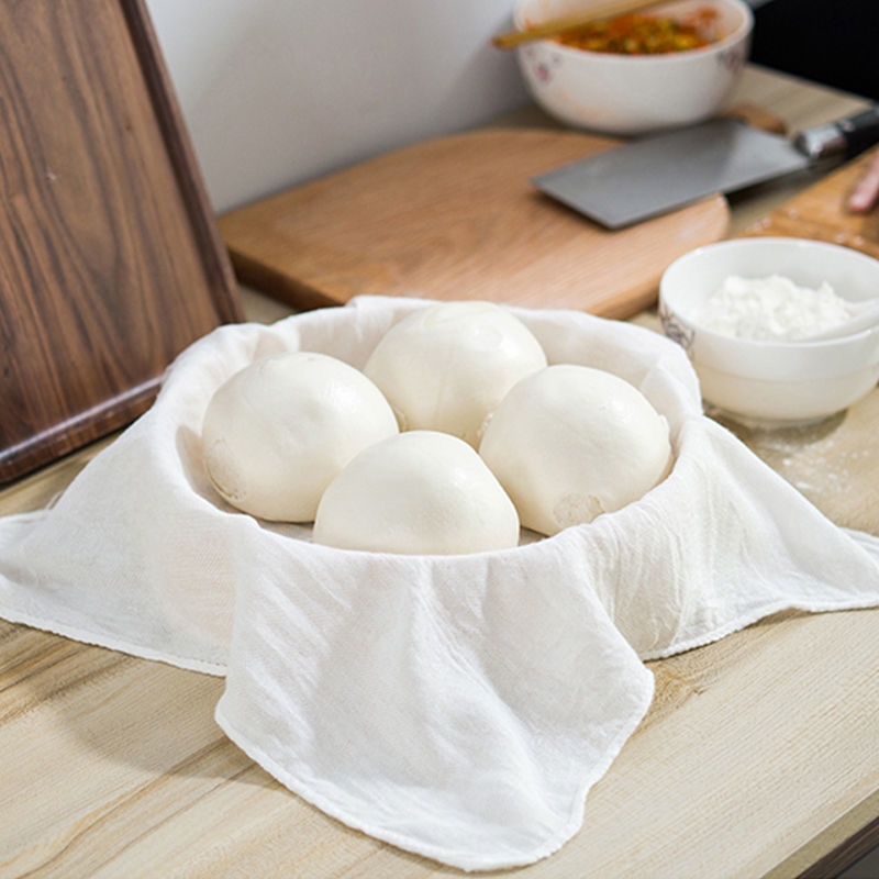 Bamboo fiber steamer cloth for steamed buns non-stick household safety and environmental protection steamed buns rice pad cloth filter