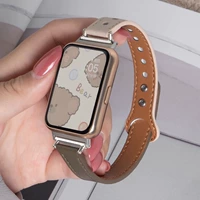 Huawei, двухцветный ремешок для часов, браслет, сменные модные металлические часы