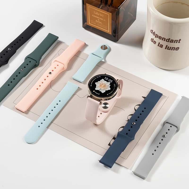 Summer universal bracelet, breathable comfortable multicoloured watch strap