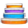 Thickened glass petri dish high temperature resistant flat dish