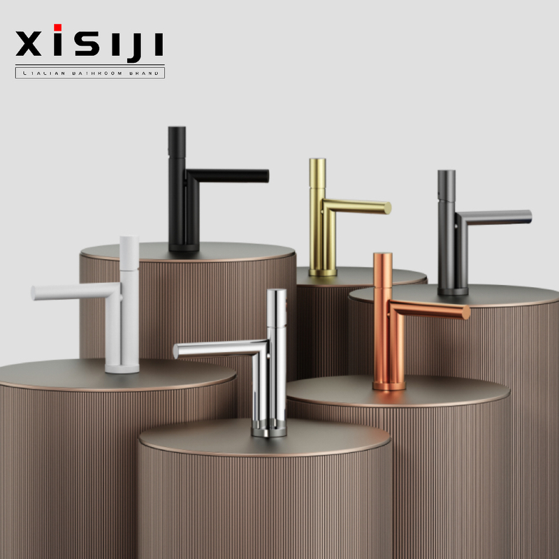 Italian Designer Basin Faucet Hot and Cold Household Bathroom Cabinet Wash Basin Faucet Single Hole Household