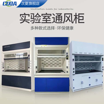 All steel fume hood PP fume hood Exhaust cabinet Laboratory console Desktop type Ductless net gas fume hood