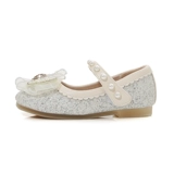 Обувь для принцессы, мягкие розовые туфли с бантиком, мягкая подошва