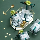 婚礼纪 Hiuttan Box Wedding Candy Box Transparent Ins, Wind Sugar Box, свадебная свадьба прозрачная подарочная коробка, конфеты