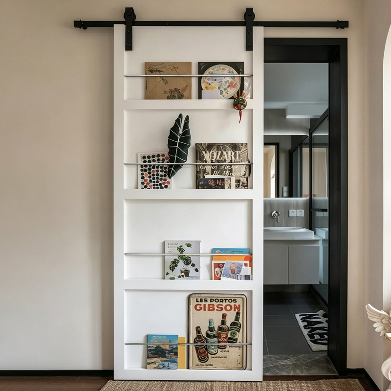 Bookshelf Barn Door Magazine Door Wooden Door Painted Sliding Door Kitchen Door Bedroom Door Solid Wood Composite Sliding Door Bookshelf Barn Door Magazine Door Wooden Door Painted Sliding Door Kitchen Door Bedroom Door Solid Wood Composite Sliding Door