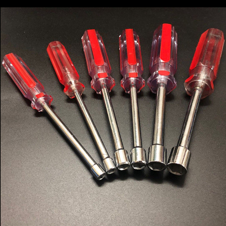 M3M4 5 5mm nut hexagonal socket repair screwdriver throat hoop copper column batch wrench screwdriver tool set