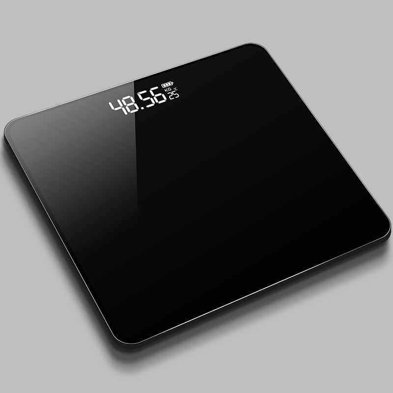 Charging electronic scale precision home health weighing body meter adult scale small cute female compact weighing