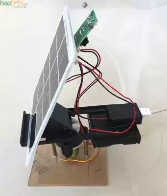 Solar panel power generation tracking controller mobile charger electronic DIY technology small invention f production
