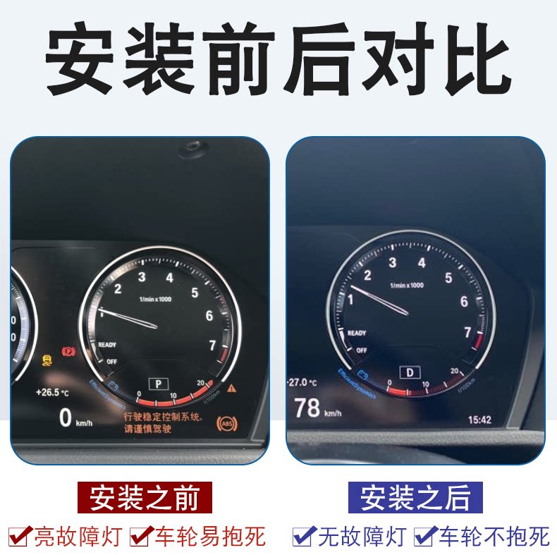 Suitable for BMW 7 Series 730 735 740 745 750760ABS wheel speed sensor induction line E65E66