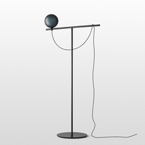 Nordic post-modern minimalist floor lamp living room sofa side lamp light luxury bedroom study vertical personality glass lamp