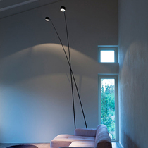 Nordic villa living room sofa next to the floor lamp hotel designer large flat restaurant lamp outdoor garden landscape lamp