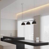 Nordic restaurant chandelier modern minimalist Danish designer art bedroom bedside creative bar three-head lamp