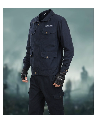 Осенний хлопковый износостойкий комбинезон, камуфляжная униформа, защита от ожогов, делается под заказ