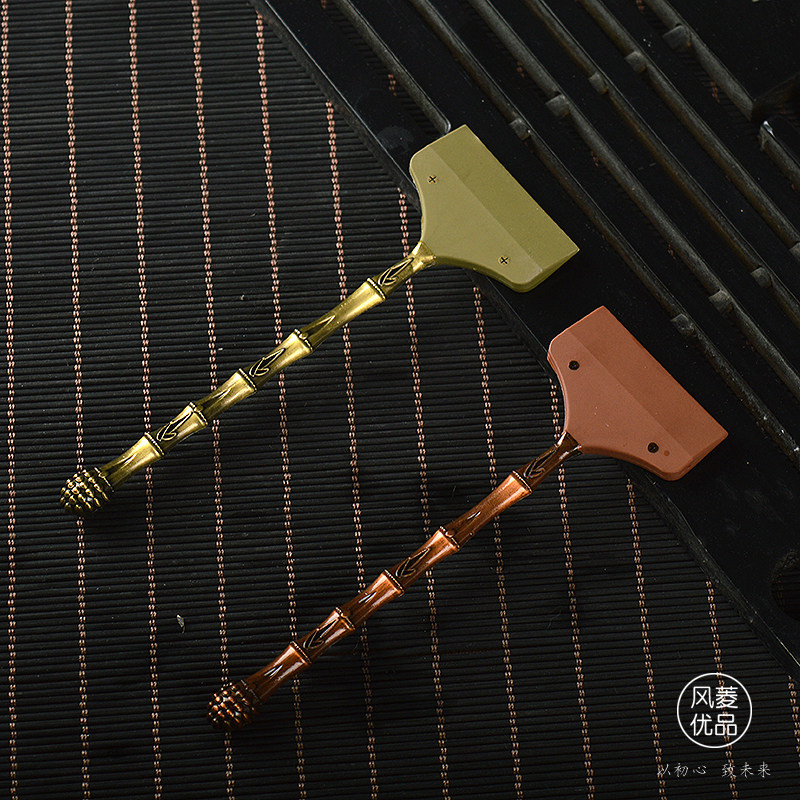 Tea Tray Scraping Water Brush Tool Cleaning Brush Tea Residue Wiper Tea Set Accessories Clean Sweep Tea Brush Korn Tea Duct Accessories