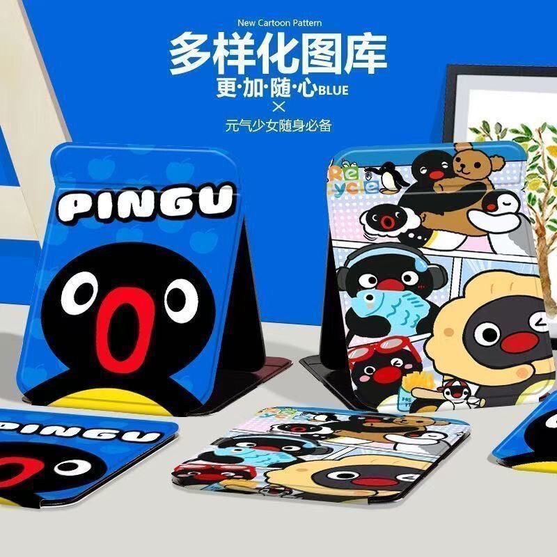 Pingu Penguin Foldable Makeup Mirror Storage Student Portable Dormitory Desktop Vanity Mirror Pingu Penguin Foldable Makeup Mirror Storage Student Portable Dormitory Desktop Vanity Mirror