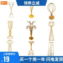 Wedding props wrought iron ornaments wedding main table flower stands