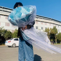 Большой пучок синей марли можно заменить черной марлей, и свет будет обеспечен.