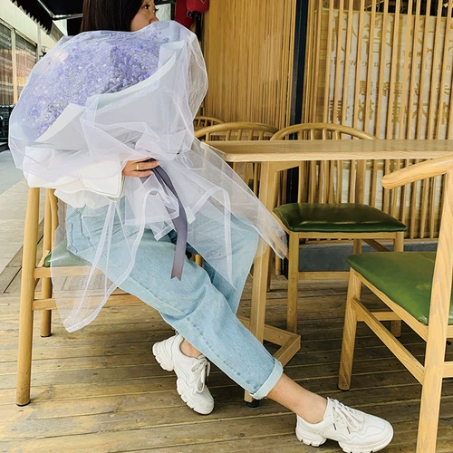 Звезды и сушеные цветы Букет день рождения подарок на день святого Валентина 520 Подарок для подруги Лучший друг подарки