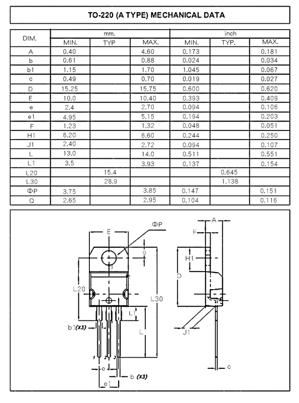 TIP41C TIP122/127/42/31/32/142 bóng bán dẫn điện Bóng bán dẫn NPN 6A/100V