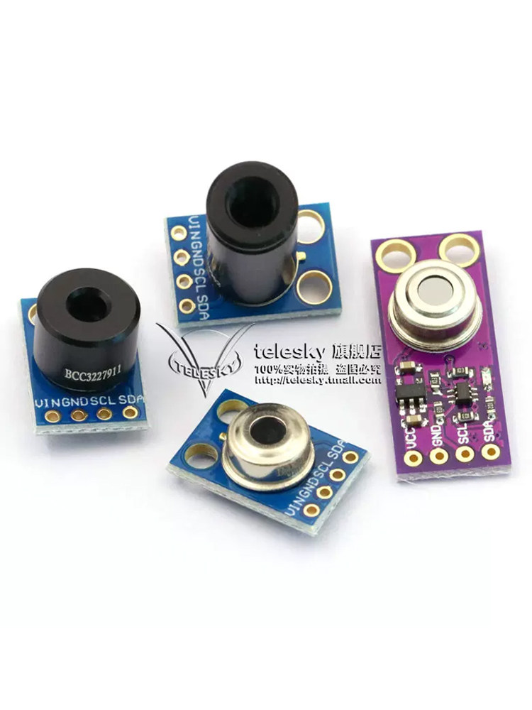 Gy-906 Mlx90614Esf Baa Bcc Dci Temperature Sensor Ir Infrared Temperature Measurement Sensor Module