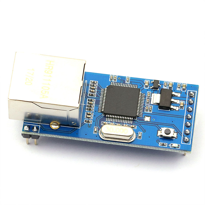 Serial Port to Ethernet Internet Module Network to Serial Port Rj45 to Ttl 51/Stm32 Microcontroller
