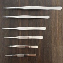 Tweezers ultra-fine Super-pointed hard and thick tweezers precision stainless steel thin-head tweezers for electronic welding