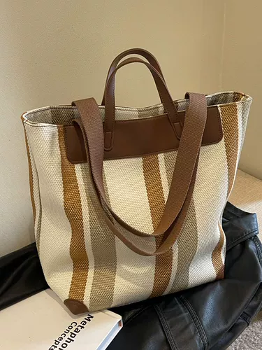 Вместительный и большой шоппер, портативная сумка на одно плечо, городской стиль