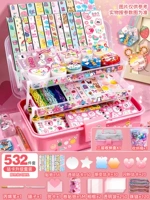 Роскошная наклейка, портативный ящик для хранения, 532 шт