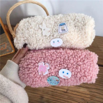 Rice stationery box meatball pen bag multi-function shake sound Net red stationery box male and female primary school students large capacity creative small circle