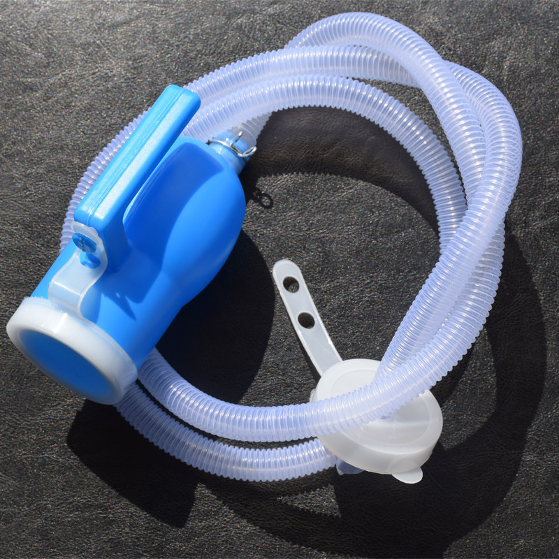 Urinal tube with lid deodorant men with bed-ridden elderly night pot urinal guide urination accessories deodorant