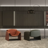 Итальянский творческий краб стул гостиной одиночный кожаный диван Стул Каватуальный Дизайнер Ленивый Стул Диван