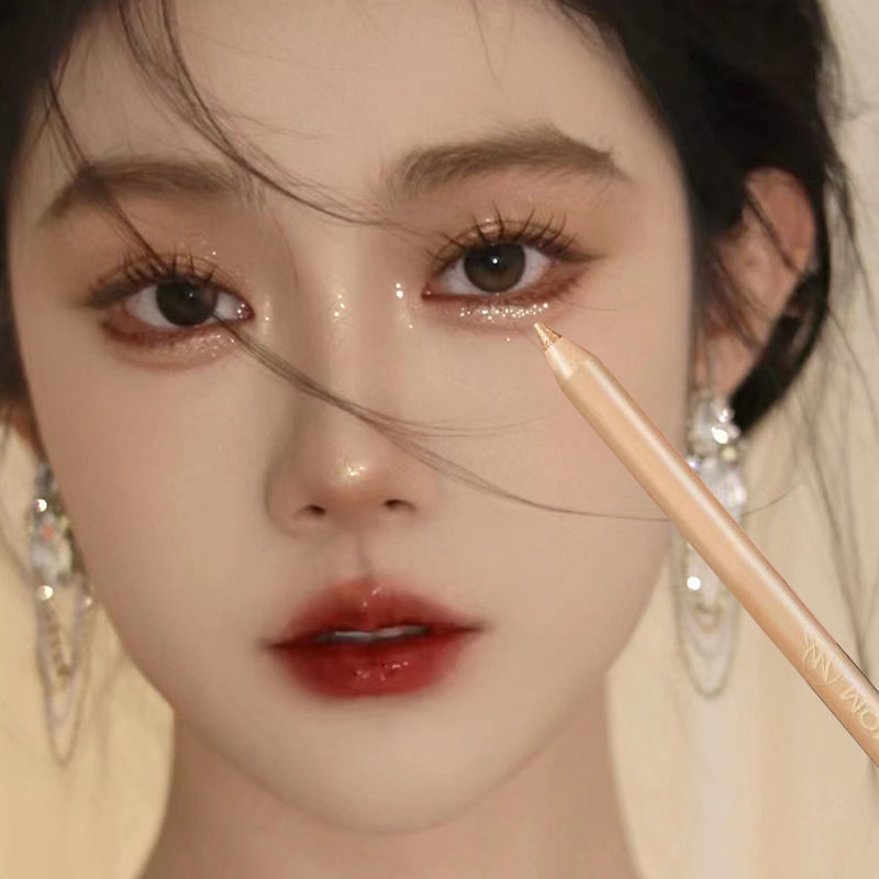 The sericulture pens a fine flash to the pearly champagne gold sketches of nature Tibright eye shadow stick fix pen New hands beginner scholar-Taobao