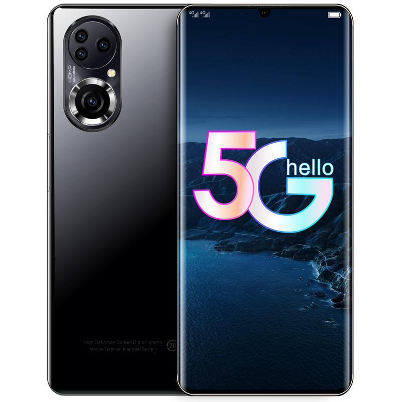 Newly listed 5g full Netcom large screen dual card dual standby ultra-long standby curved screen elderly student smartphone