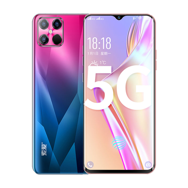 5g full Netcom dual card dual standby smart phone 6 49 inch large screen 256g large memory student machine hundred yuan machine cheap