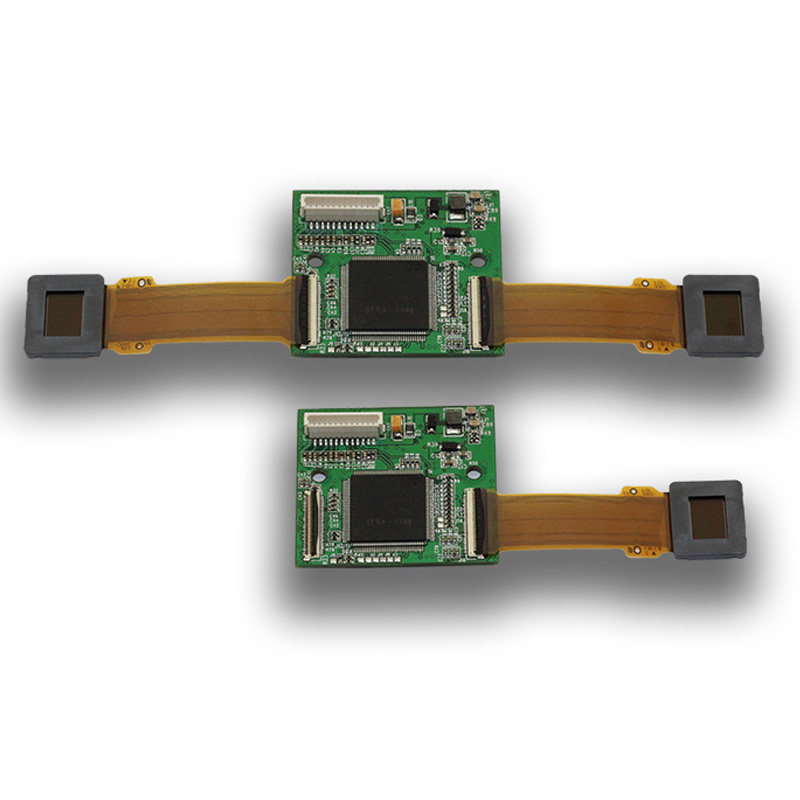 Medical device Night vision Safety Helmet FPV AV VR Glasses 0 5-inch Single Double Mesh Miniature Fetch display module