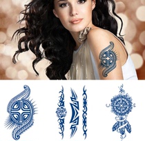 Lifei GZ series herbal juice tattoo stickers Non-reflective semi-permanent tattoo childrens simulation stickers long-lasting waterproof