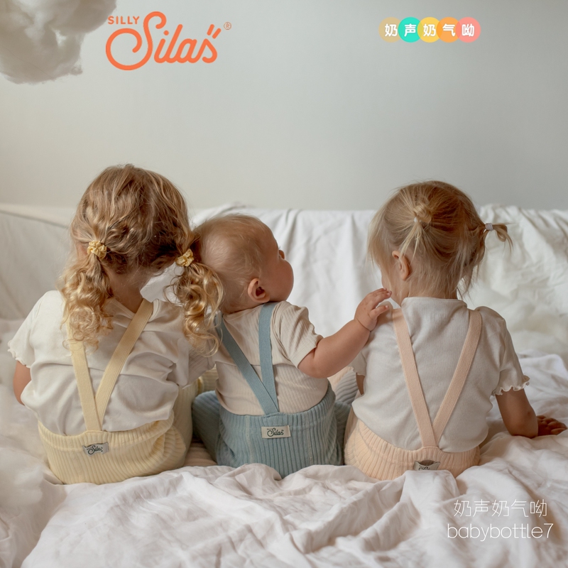 Brand Authorized Sillysilas Infant Overalls Baby Knitted Weightlifting Pants 26 Autumn and Winter New Products Brand Authorized Sillysilas Infant Overalls Baby Knitted Weightlifting Pants 26 Autumn and Winter New Products