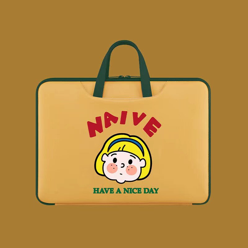 Pen electric bag 14 inch female pen electric bag applicable Apple MacBookpro13 3 Huawei 15 6 Lenovo's master's day selection mac16 inch girls light fashion ins and wind protective sleeves