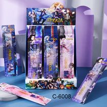 Student Cartoon Ruler Decompression Flow Sand Design 20cm cm Wave ruler No 2 Fights Romanian mainland Entrance Oil Student Ruler Acrylic Made Palm small ruler Girl Hearts Fresher Learning Supplies