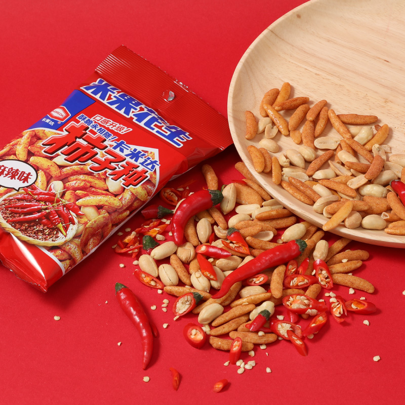 日本人气美食 卡米达 柿子种 米果花生 65g*5袋 天猫优惠券折后¥19.8包邮(¥59.8-40)多味可选