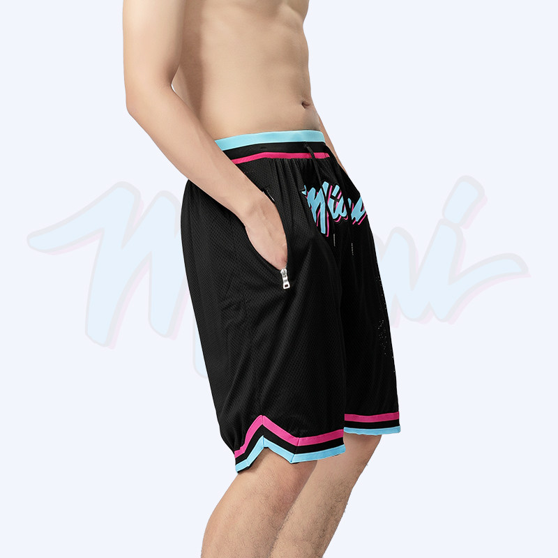 Basketball shorts Boy faster dried American embroidery pants loose training basketball pants fitness pants