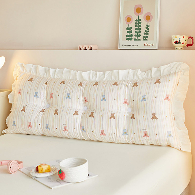Ins style bedroom bed dormitory bed playing with mobile phone tatami bay window back cushion sofa headrest soft cushion
