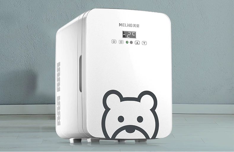 Meiling tủ lạnh mini bảo quản sữa mẹ đặc biệt nhỏ ký túc xá mặt nạ làm đẹp mỹ phẩm mini ô tô 20L