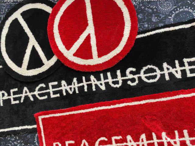 ковер 潮牌 peaceminusone权志龙同款pmo反战地毯 ins网红装饰防潮地垫