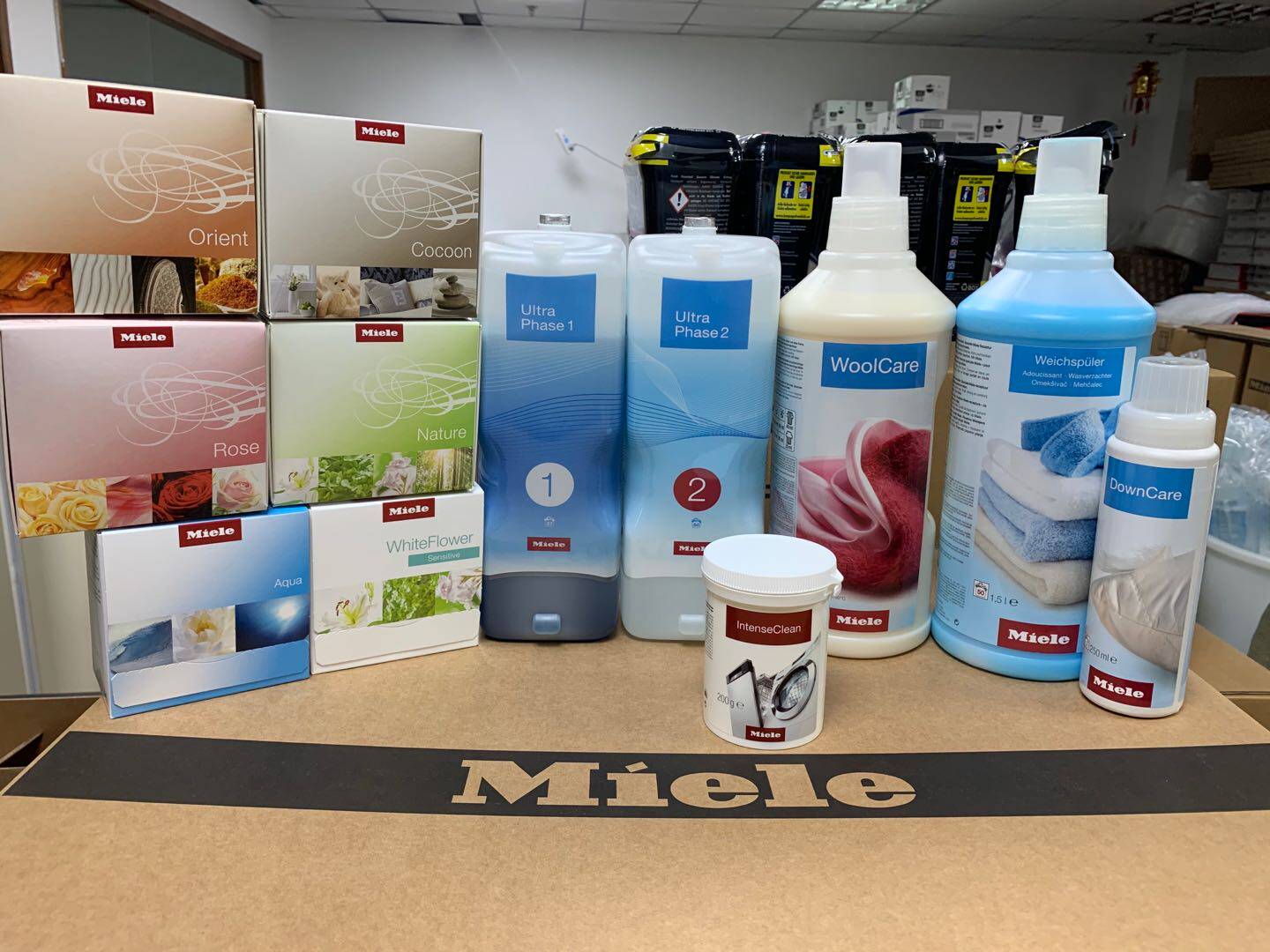 German Miele Meino Washing Machine Dryer Material 1 No. 2 Laundry Detergent Marine Scented down Down Capsules